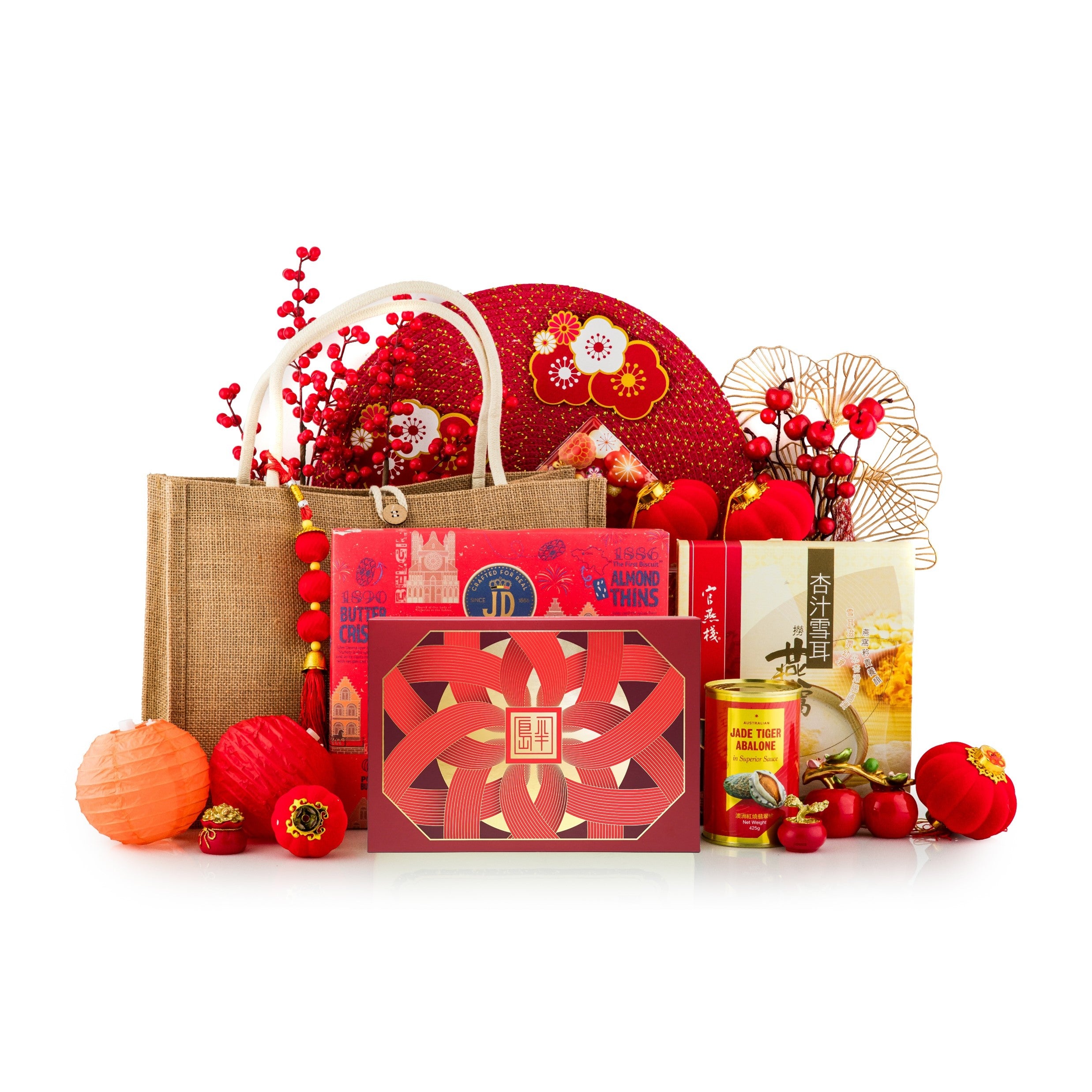 Eco Mid Autumn Jute Bag A 環保中秋商務禮物袋 A