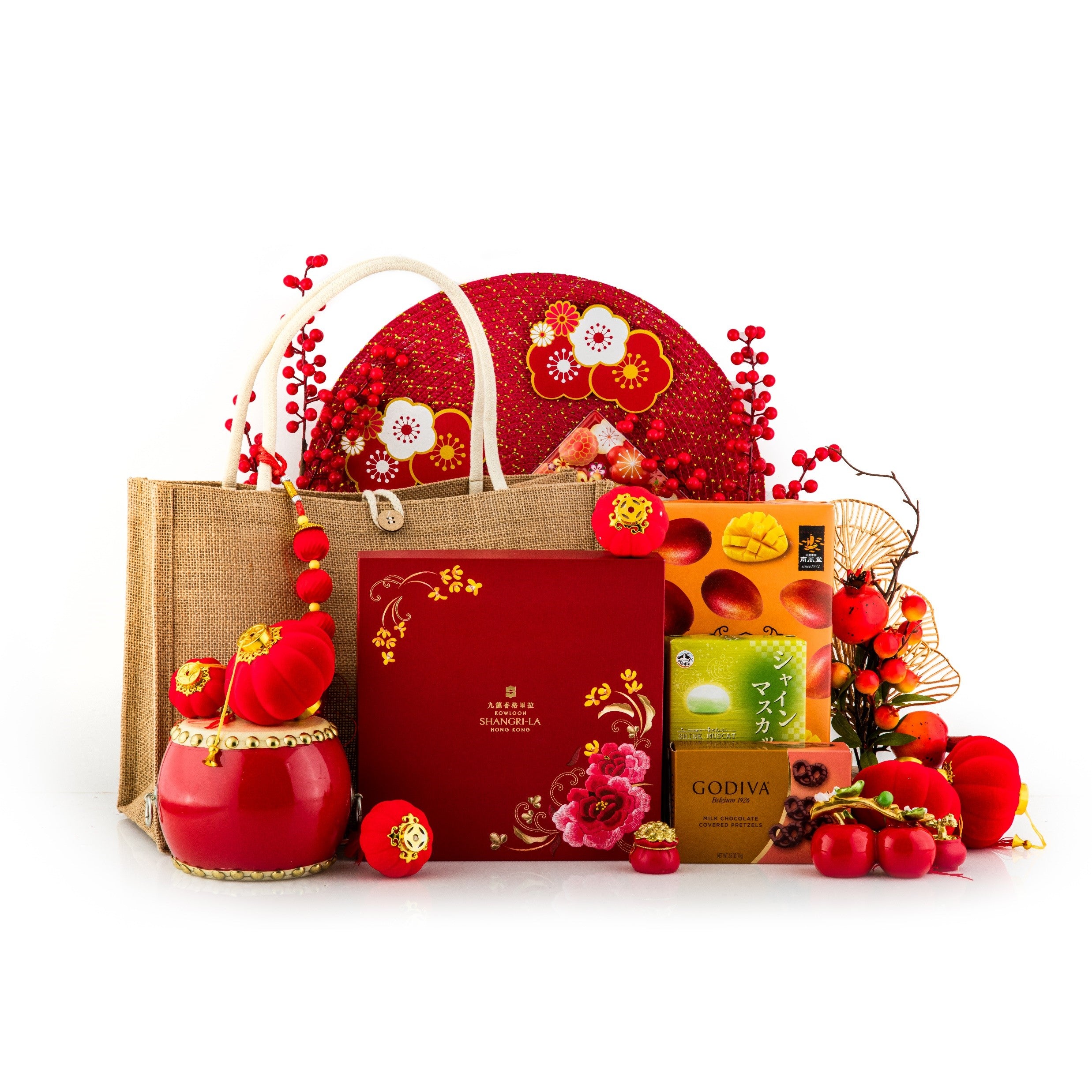 Eco Mid Autumn Jute Bag D 環保中秋商務禮物袋 D
