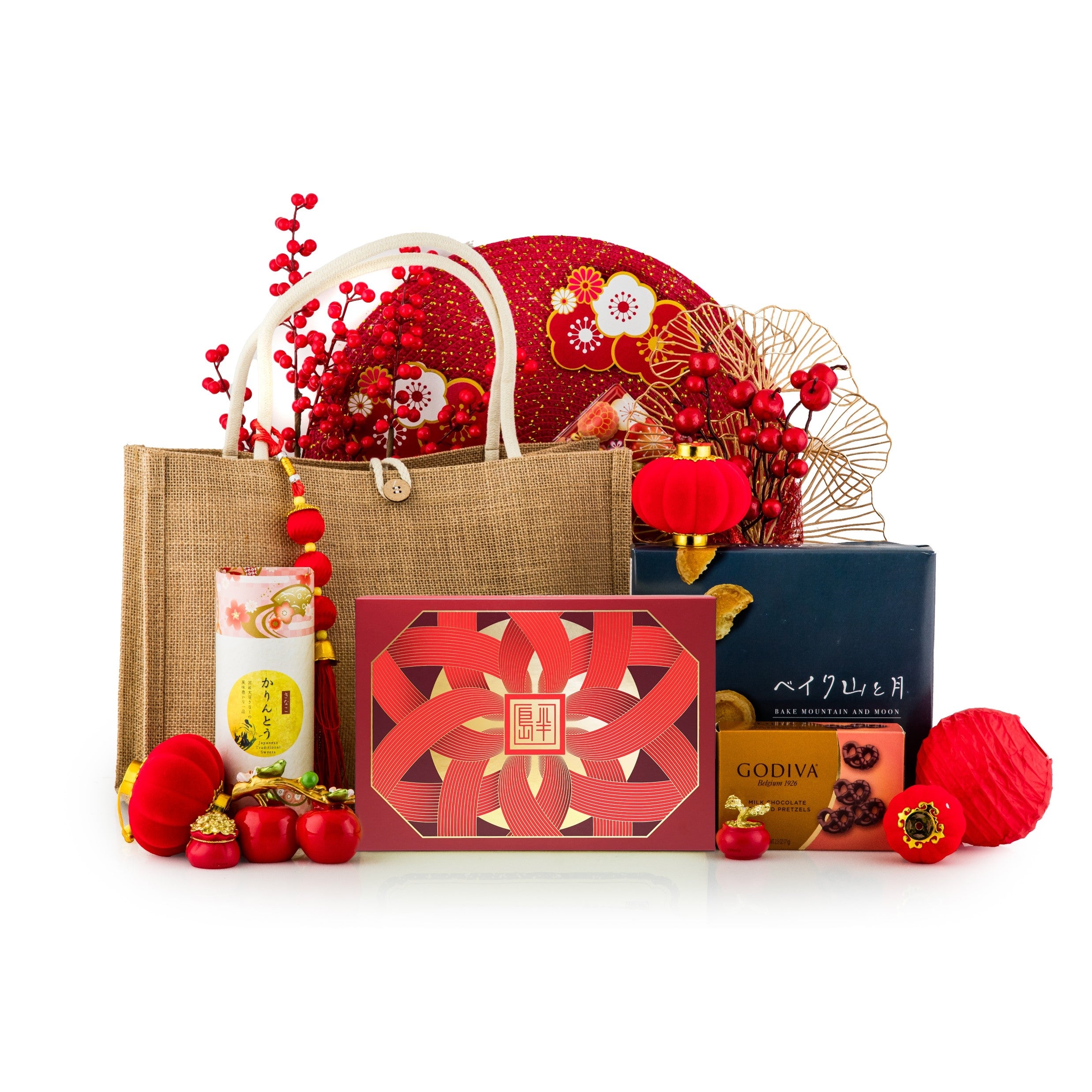 Eco Mid Autumn Jute Bag B 環保中秋商務禮物袋 B